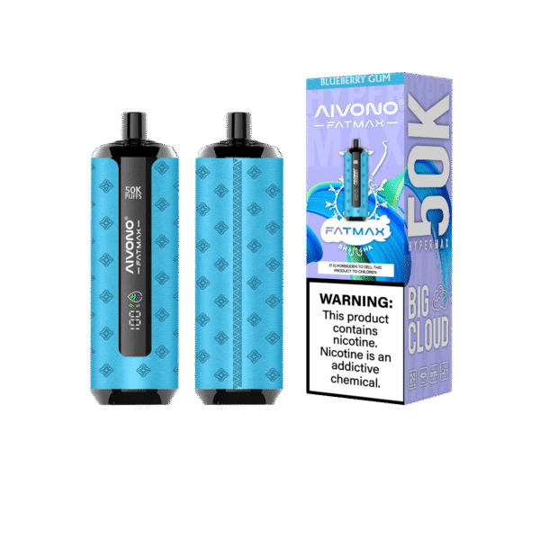 Vaper Aivono 50.000 puffs - Blueberry Gum
