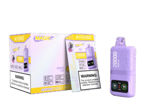 Vaper Aivono 20.000 puffs - Grape Ice