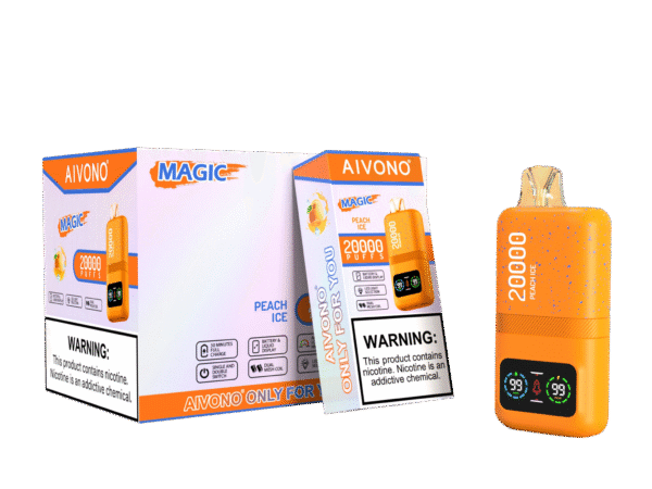 Vaper Aivono 20.000 puffs - Peach Ice