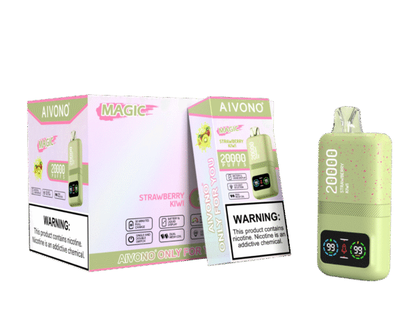 Vaper Aivono 20.000 puffs - Strawberry Kiwi