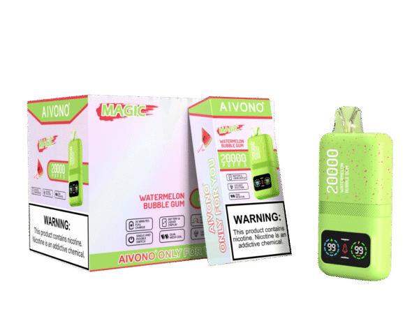 Vaper Aivono 20.000 puffs - Watermelon Bubble Gum