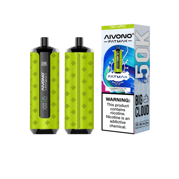 Vaper Aivono 50.000 puffs - Two Apple
